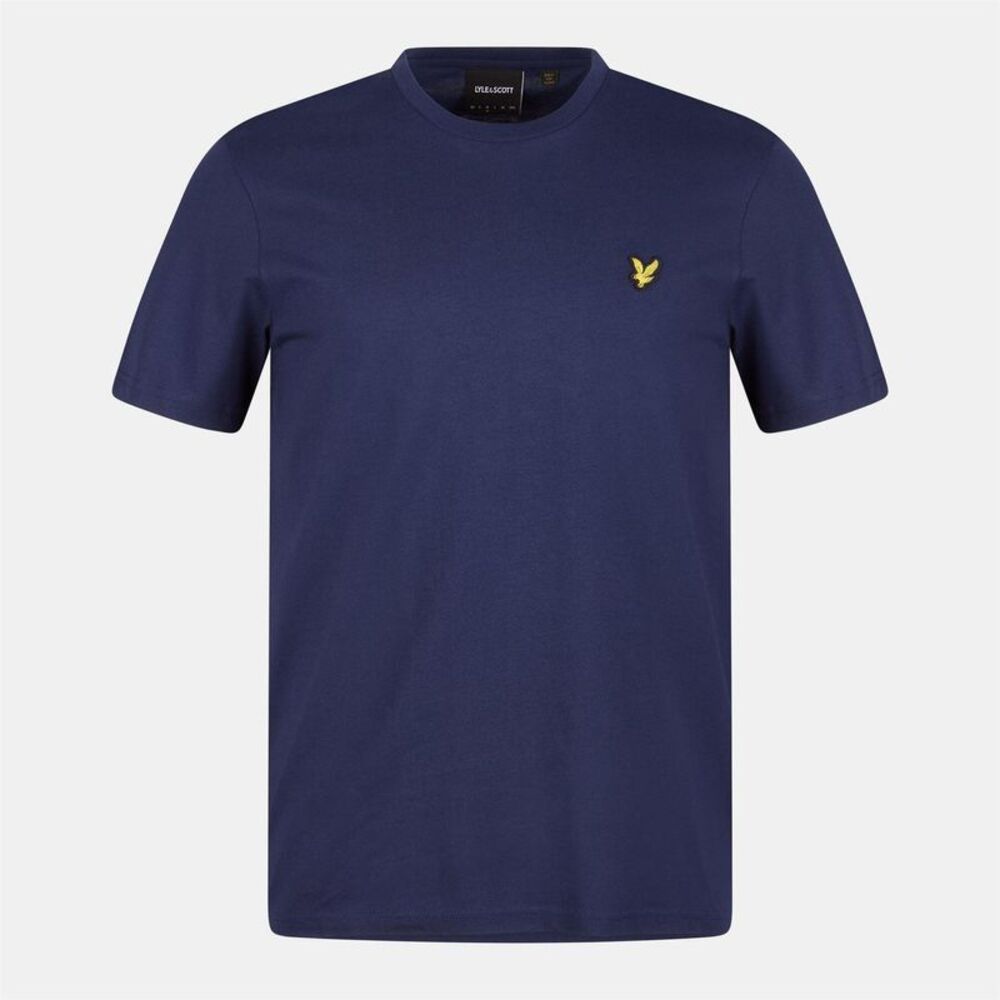 Lyle & Scott Mens Logo Cotton T-Shirt / Navy